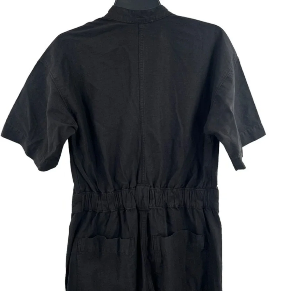 Everlane Black Short Sleeve Flight Suit‎ Womens 0